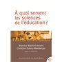 Quel avenir pour les sciences de l'éducation ?