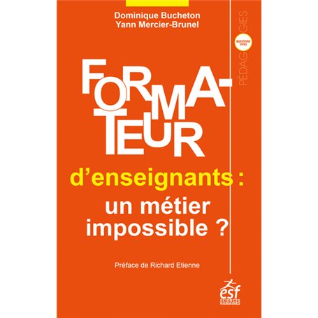 Formateur d'enseignants, un métier impossible ?