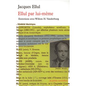 Ellul par lui-même