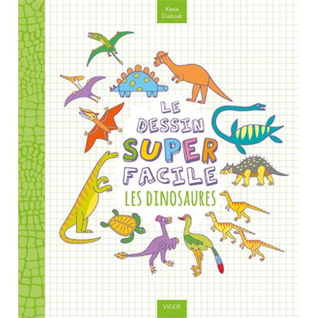 Le dessin super facile - Les dinosaures