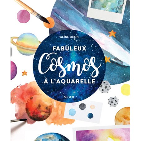 Fabuleux cosmos à l'aquarelle