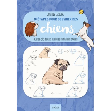 10 étapes pour dessiner des chiens