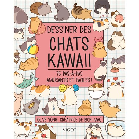 Dessiner des chats kawaï