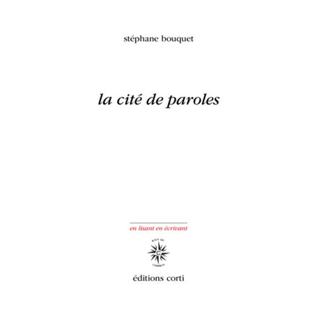 La cité de paroles