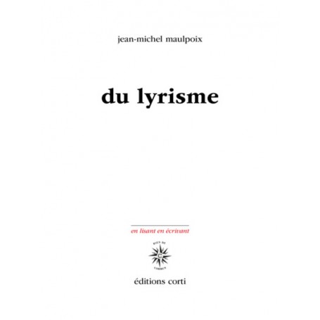 Du lyrisme