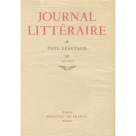 Journal littéraire