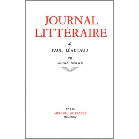 Journal littéraire