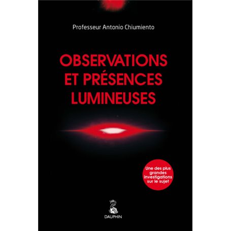 Observations et présences lumineuses