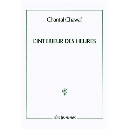 L'intérieur des heures