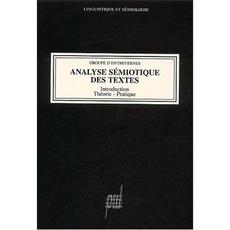 Analyse sémiotique des textes