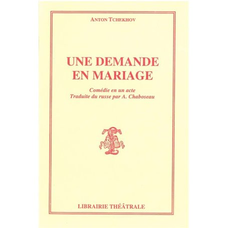 Une demande en mariage