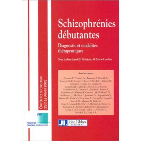 Schizophrénies débutantes