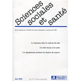 Sciences Sociales et Santé