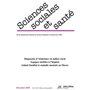 Revue Sciences Sociales et Santé. Vol. 38 - N°4 - Décembre 2020