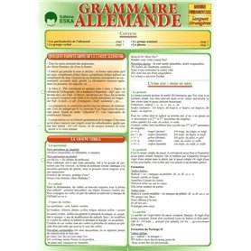 GRAMMAIRE ALLEMANDE