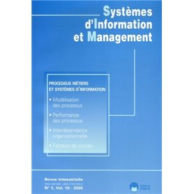 SYSTEMES D'INFORMATION ET MANAG.N 3-2005