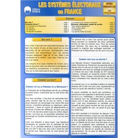 LE SYSTEME ELECTORAL FRANCAIS