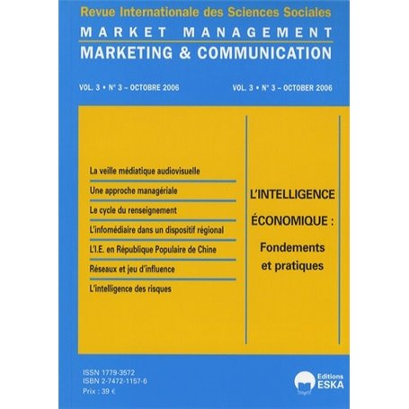 MARKETING ET COM N3 VOL 3 2006