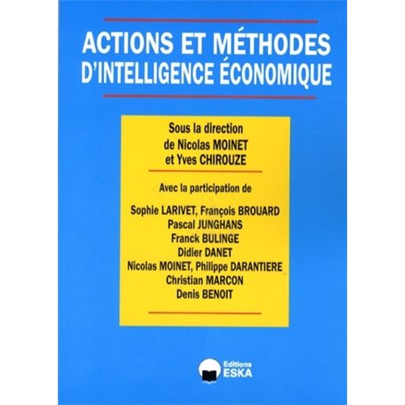 Actions et methodes d'intelligence econo