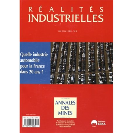 QUELLE INDUSTRIE AUTOMOBILE POUR LA FRANCE DANS 20 ANS REVUE REALITES INDUSTRIEL