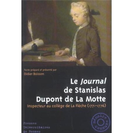 JOURNAL DE STANISLAS DUPONT DE LA MOTTE