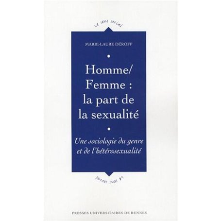 HOMME FEMME : LA PART DE LA SEXUALITE