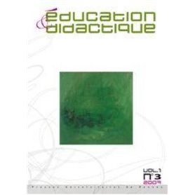 EDUCATION ET DidactIQUE 3