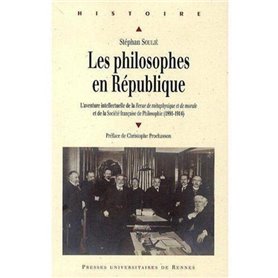 PHILOSOPHES EN REPUBLIQUE