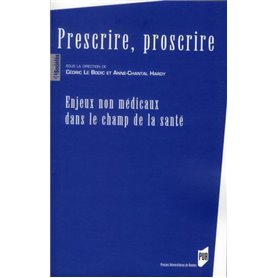 PRESCRIRE PROSCRIRE