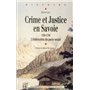 CRIME ET JUSTICE EN SAVOIE