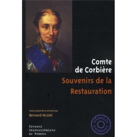 SOUVENIRS DE LA RESTAURATION