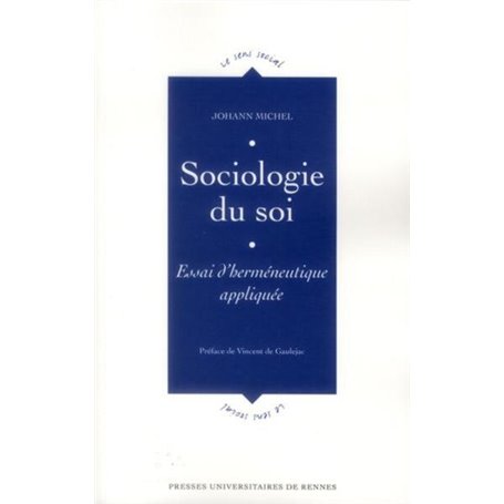 SOCIOLOGIE DU SOI