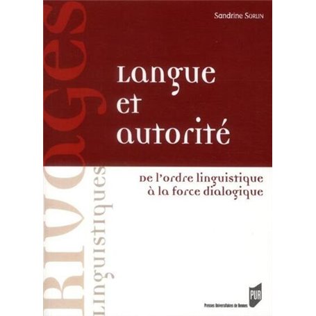 LANGUE ET AUTORITE