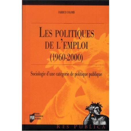 POLITIQUES DE L EMPLOI 1960-2000