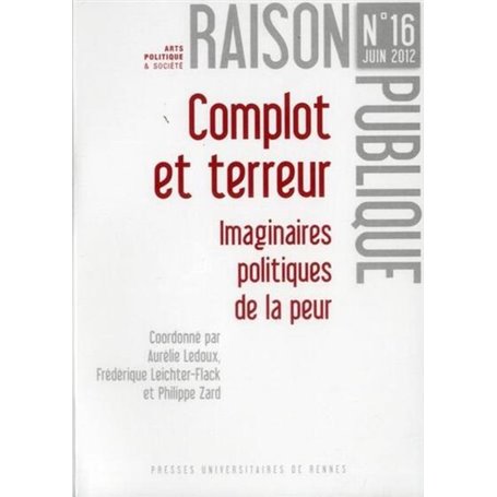 COMPLOT ET TERREUR