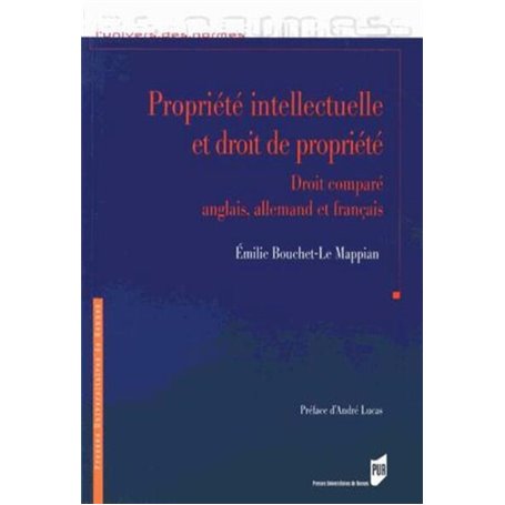 PROPRIETE INTELLECTUELLE ET DROIT DE PROPRIETE