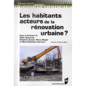 HABITANTS ACTEURS DE LA RENOVATION URBAINE