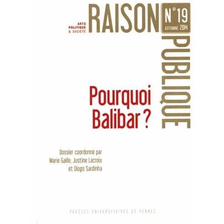 POURQUOI BALIBAR