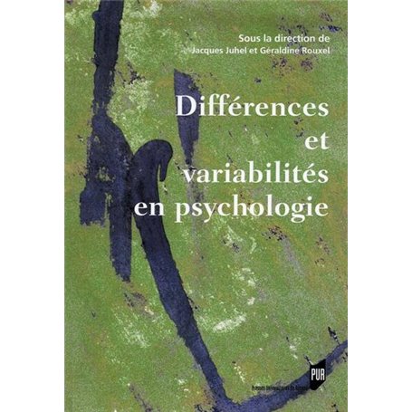 DIFFERENCES ET VARIABILITES EN PSYCHOLOGIE