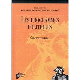 PROGRAMMES POLITIQUES