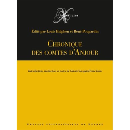 Chronique des comtes d'Anjou