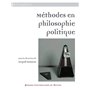 Méthodes en philosophie politique