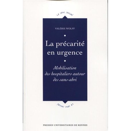 La précarité en urgence