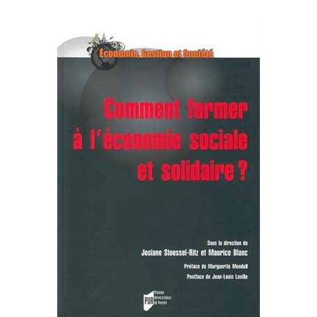 Comment former à l'économie sociale et solidaire?