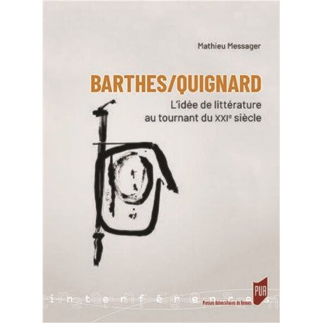 Barthes/Quignard