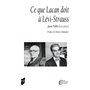 Ce que Lacan doit à Lévi-Strauss