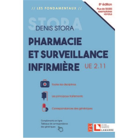 Pharmacie et surveillance infirmière, UE 2.11