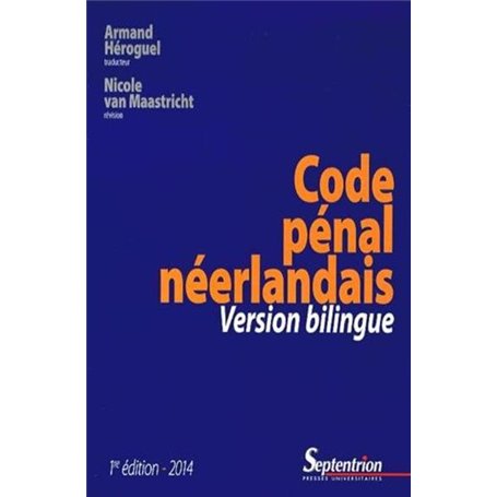 Code pénal néerlandais