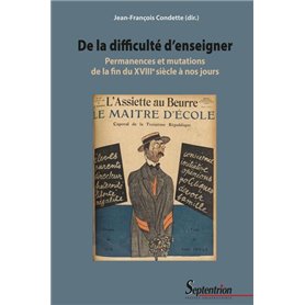 De la difficulté d'enseigner