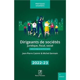 Dirigeants de sociétés 2022-23